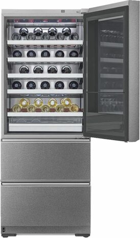 LG Signature Kühl-/Gefrierkombination LSR200W Edelstahl