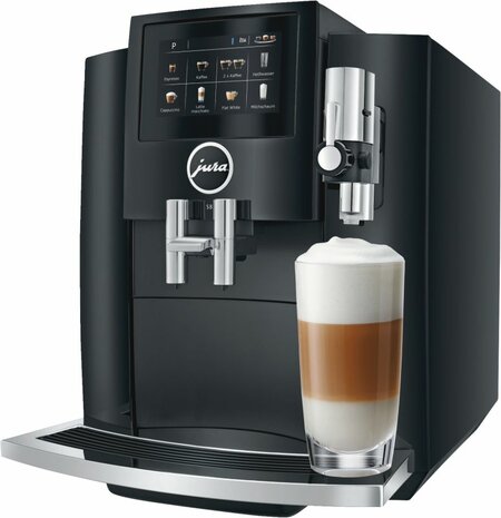 JURA Kaffee-Vollautomat S8 (EA) Piano Black 