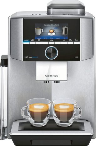 Siemens Kaffee-Vollautomat TI9558X1DE EQ.9 plus connect s500 Edelstahl