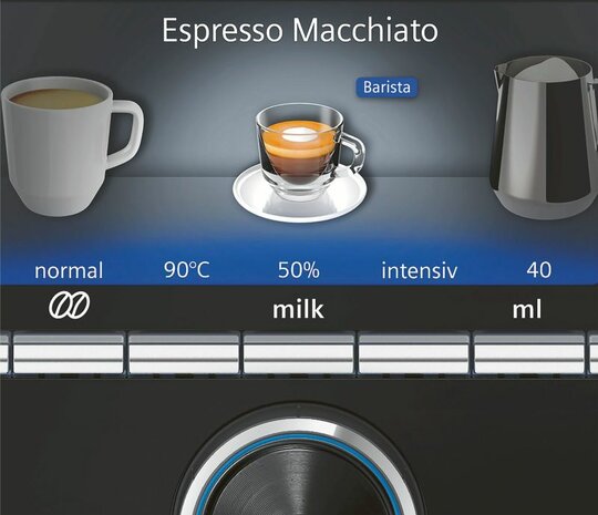 Siemens Kaffee-Vollautomat TI9578X1DE EQ.9 plus connect s700 Edelstahl