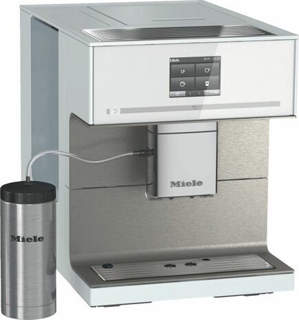 Miele Kaffee-Vollautomat CM 7550 Brillantweiss / Obsidianschwarz