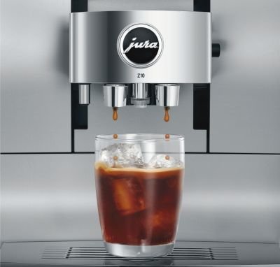 JURA Kaffee-Vollautomat Z10 (EA) Aluminium-Weiss