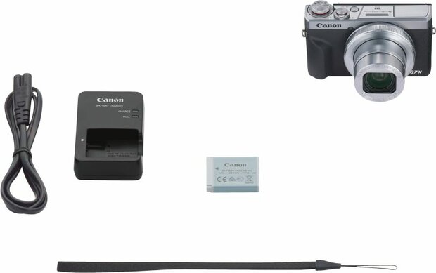 Canon Digitale Kompaktkamera PowerShot G7 X Mark III Silber