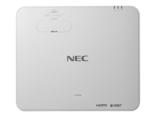 NEC P525UL - 3-LCD-Projektor - 5000 ANSI-Lumen - WUXGA (1920 x 1200) - 16:10 - 1080p - LAN - weiß