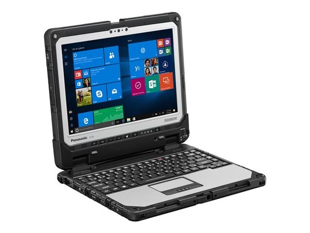 PANASONIC Toughbook CF33 MK1 Intel Core i5-7300U 30,48cm 12Zoll QHD Touch 256GB/SSD 8GB RAM W10P Tastatur 3+3 Akku LTE SmartCardRea