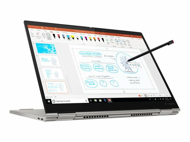 LENOVO ThinkPad X1 Titanium Yoga Intel Core i7-1160G7 34,3cm 13,5Zoll QHD 16GB 512GB SSD UMA 11ax 2x2+BT5.1 LTE W10P 3YCI 