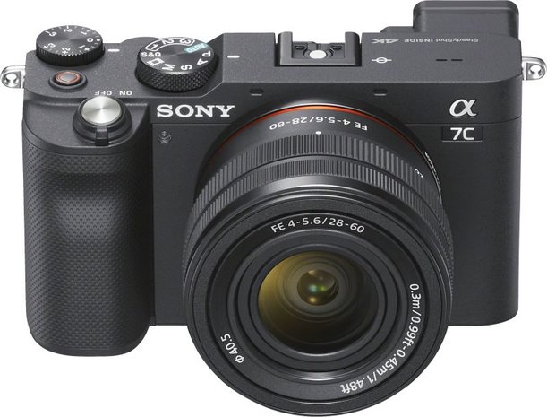 Sony Digitale Systemkamera Alpha 7C ( ILCE-7CLB ) Kit 28-60 mm Schwarz