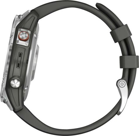 Garmin Sport & Fitness Smartwatch Epix Schiefergrau-Silber
