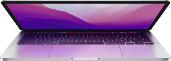 Apple Notebook MacBook Pro 13" 256GB SSD/M2 Chip/8C CPU/10C GPU/8GB RAM Silber/Spacegrey