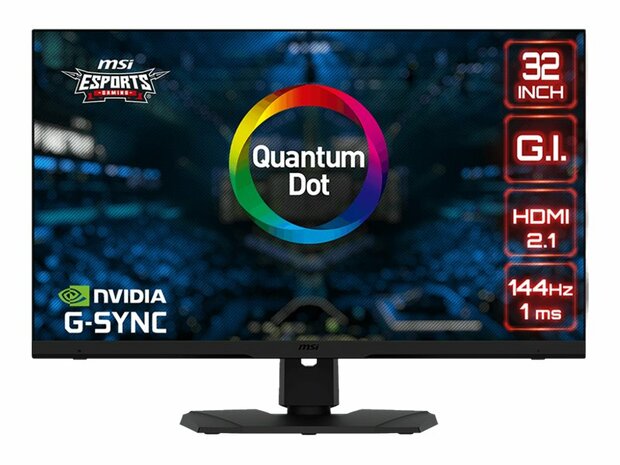 MSI Optix MPG321URDE QD - LED-Monitor - 4K - 81.3 cm (32") - HDR