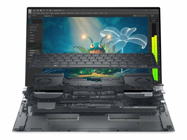 DELL Precision 5570 i7-12700H 39,62cm 15,6Zoll UHD+ Touch Mobile Workstation
