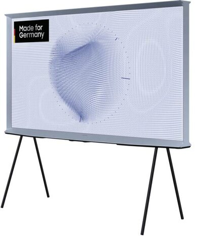 Samsung LED-Fernseher GQ43LS01BBAUXZG Serif Cotton Blue