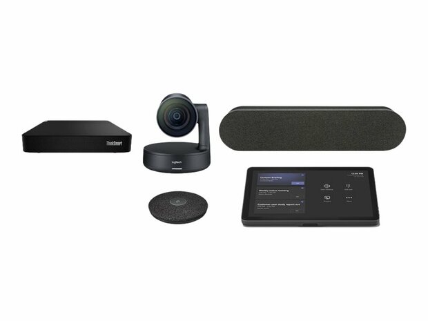 Bundle LOGITECH Medium Room with Tap + Rally + Lenovo ThinkSmart Core for Microsoft Teams Rooms 