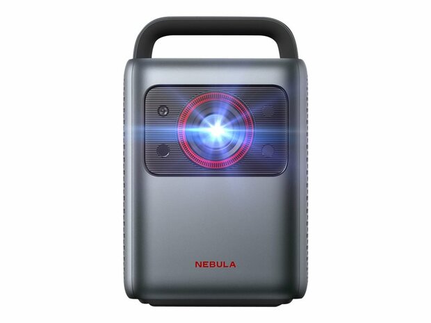 Nebula Cosmos Laser 4K - DLP-Projektor - tragbar - 802.11a/b/g/n/ac wireless / Bluetooth 4.2 - Schwarz