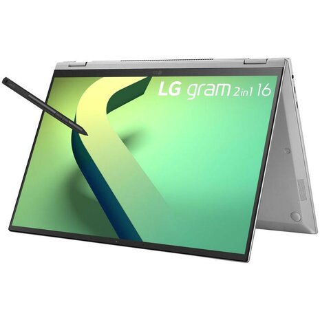 LG 16" 16T90Q Notebook I7 16GB LPDDR5/1 TB SSD/ Silber W11P
