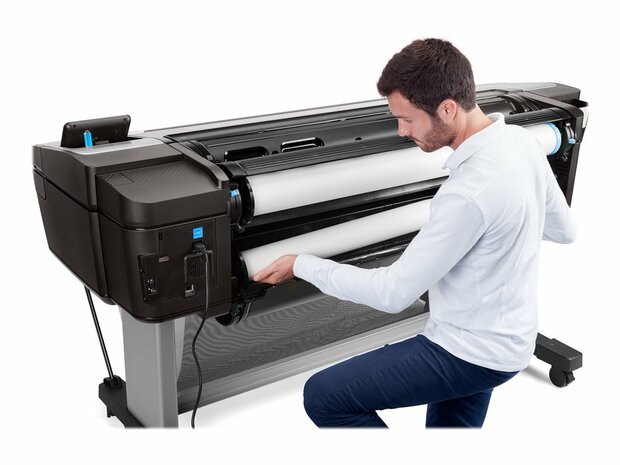 HP DesignJet T1700dr 44-in PostScript Printer 