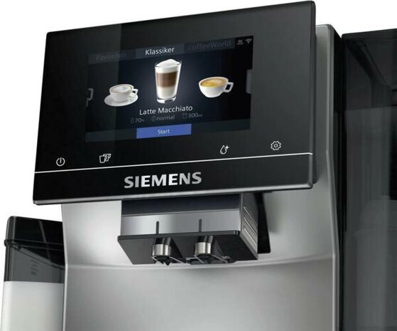Siemens Kaffeevollautomat TQ703D07 Inox-Silber