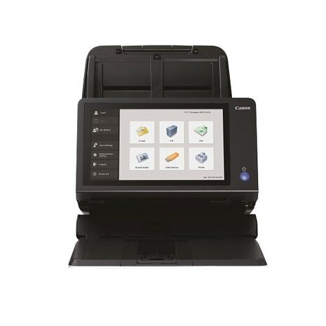 CANON ScanFront 400 Netzwerkscanner A4 45ppm 60 Blatt ADF USB 