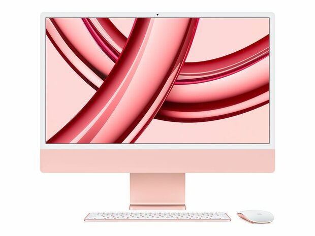 Apple All-in-One PC iMac 24" Retina 4.5K M3 8C CPU/8C GPU/256GB Silber/Grün/Blau/Pink