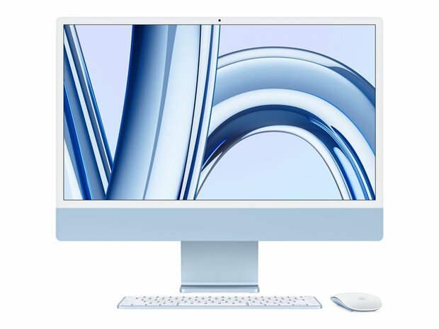 Apple All-in-One PC iMac 24" Retina 4.5K M3 8C CPU/10C GPU/256GB Silber/Grün/Blau/Pink