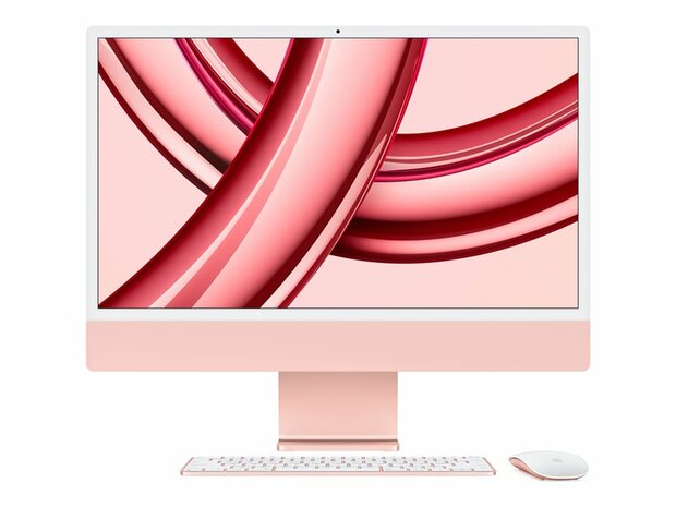 Apple All-in-One PC iMac 24" Retina 4.5K M3 8C CPU/10C GPU/512GB Silber/Grün/Blau/Pink