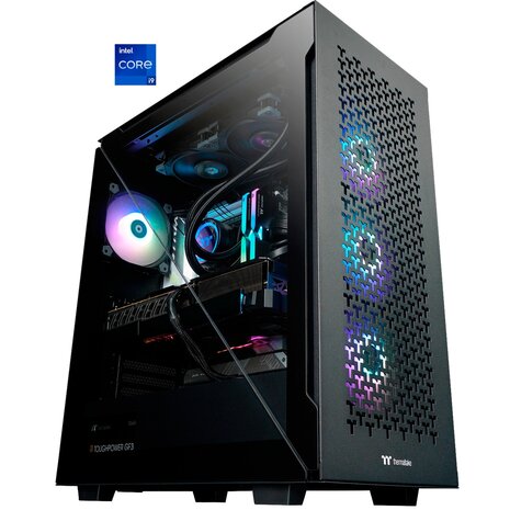 Thermaltake Titan Black | i9-13900KF | 32GB | 2TB SSD | RTX 4090,24GB | Win11 