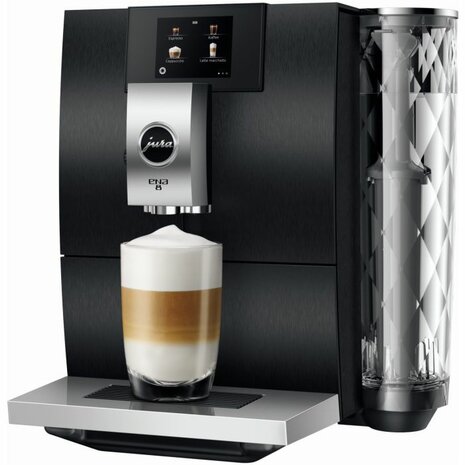 JURA Kaffeevollautomat ENA 8 Signature Line (ECS) Aluminium Dark Inox