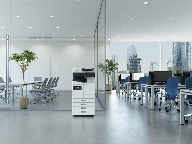 EPSON WorkForce Enterprise AM-C5000 Inkjet Multifunction Printer A4 50ppm 600x2400dpi 