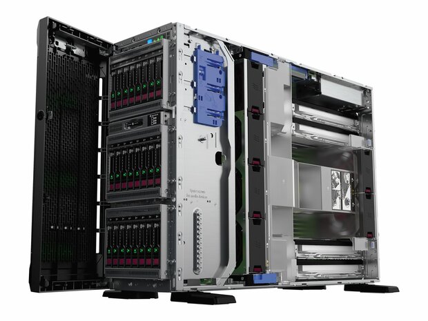 HPE ProLiant ML350 Gen11 Tower Xeon-G 5416S 16-Core 2.0GHz 1x32GB-R 8xSFF Hot Plug BC MR408i-o No Optical 1000W Server 