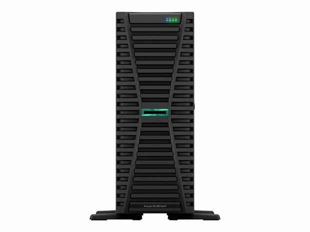 HPE ProLiant ML110 Gen11 Tower Xeon-S 4410Y 12-Core 2.0GHz 1x32GB-R 8xSFF Hot Plug BC VROC 1000W Server 