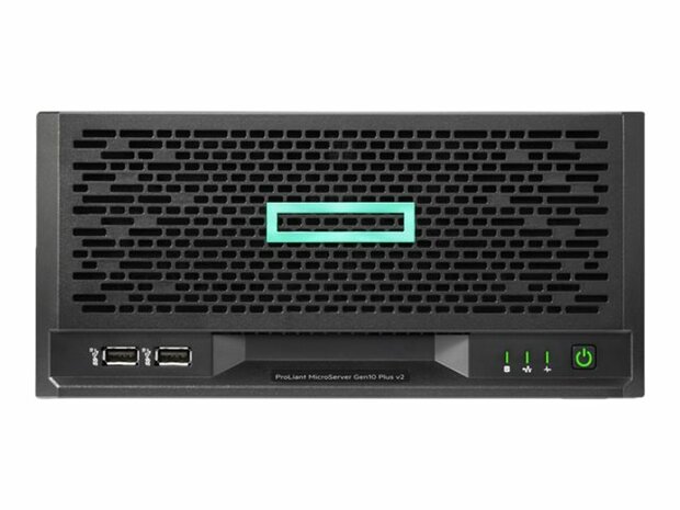 HPE ProLiant MicroServer Gen10+ Tower Intel Xeon E-2314 4-Core 2.8GHz 1x16GB-U 1x1TBxLFF Non-Hot Plug S100i 180W Server 