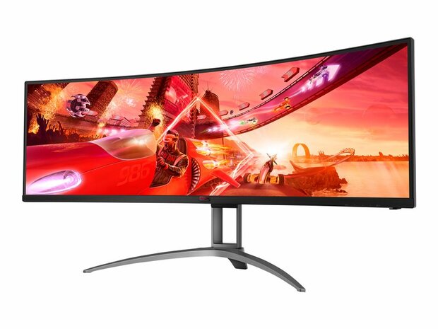 AOC Gaming AG493QCX2 - AGON Series - LED-Monitor - gebogen - 124.5 cm (49") - HDR