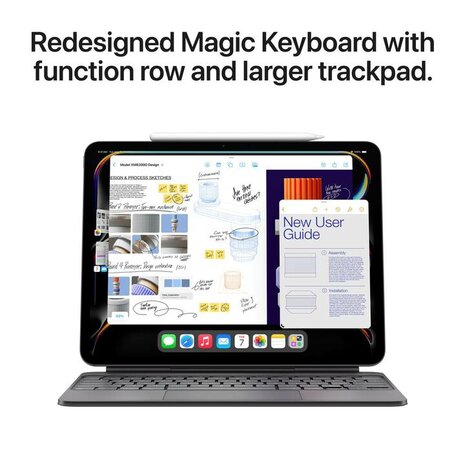 11-inch iPad Pro WiFi 2TB with Standard glass Black / Silver
