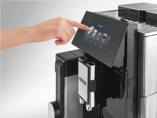 Delonghi Kaffee-Vollautomat EPAM 960.75.GLM MAESTOSA Edelstahl-Silber 