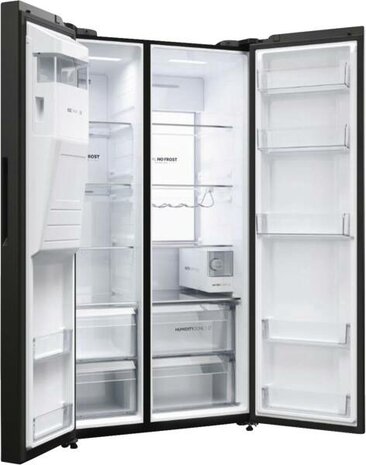 Haier Side by Side HSW79F18DIPT Slate Black
