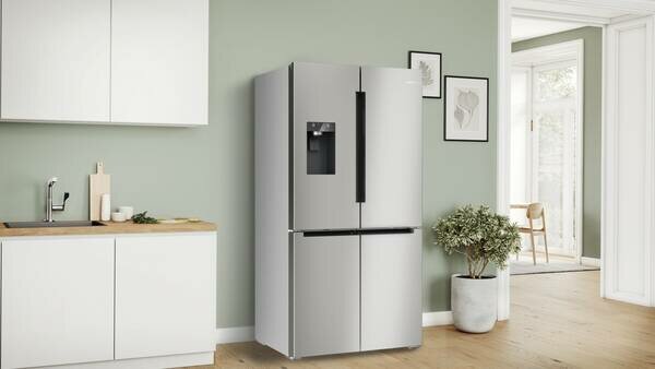 Bosch Multidoor/ Frenchdoor KFI96APEA Edelstahl-Silber