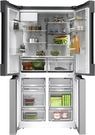 Bosch Multidoor/ Frenchdoor KFD96APEA Stahl gebürstet