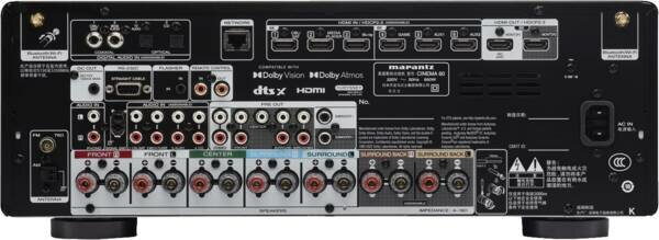 Marantz Heimkino-Receiver CINEMA 60 Silber/Schwarz