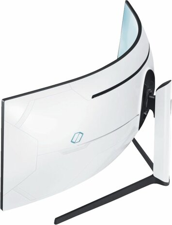 Samsung LED-Monitor Odyssey Neo G95NC S57CG954NU Curved Weiss-Schwarz