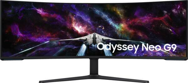 Samsung LED-Monitor Odyssey Neo G95NC S57CG954NU Curved Weiss-Schwarz