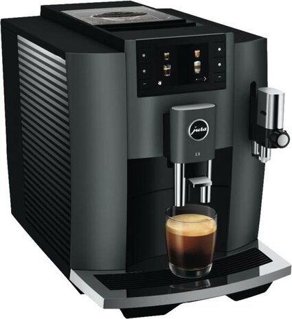 JURA Kaffeevollautomat E8 (ECS) Night Inox