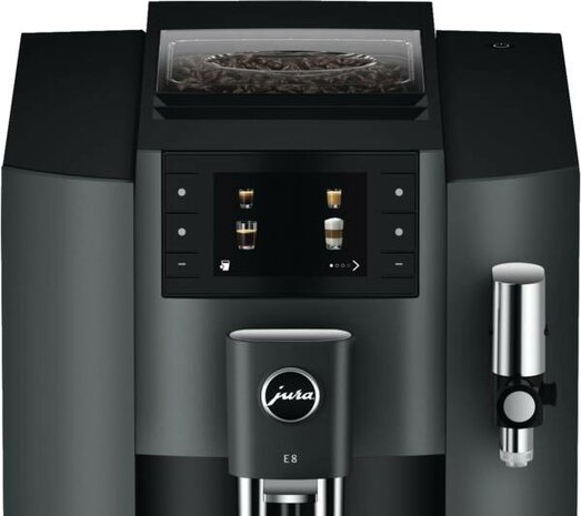 JURA Kaffeevollautomat E8 (ECS) Night Inox