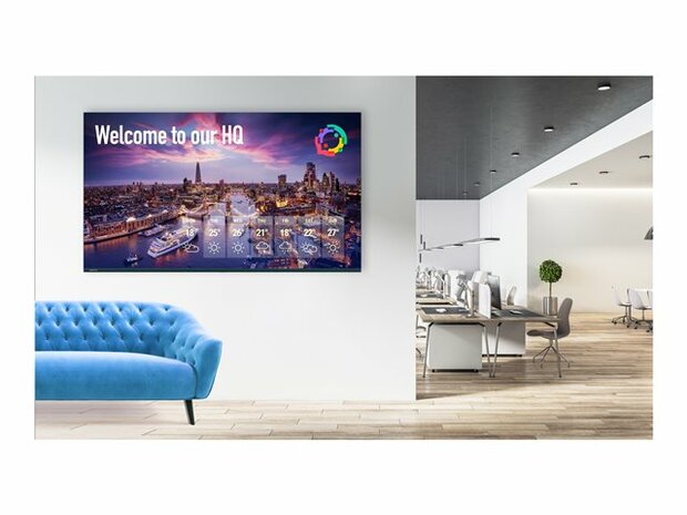 Avocor K-series 75" 4K display