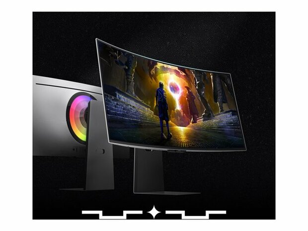 Samsung Odyssey OLED G8 S34DG850SU - G85SD Series - OLED-Monitor - gebogen - 86.4 cm (34") - HDR