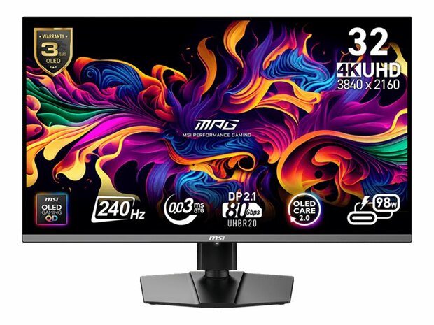 MSI MPG 322URXDE QD-OLED - OLED-Monitor - 81.3 cm (32") - HDR