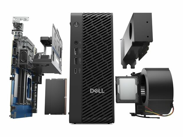 Dell Pro Max Micro FCM2250 - Micro - Core Ultra 7 265 2.4 GHz - vPro Enterprise - 32 GB - SSD 1 TB