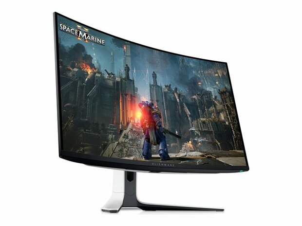 Alienware 32 Gaming Monitor AW3225QF - OLED-Monitor - gebogen - 4K - 80.32 cm (32") - HDR