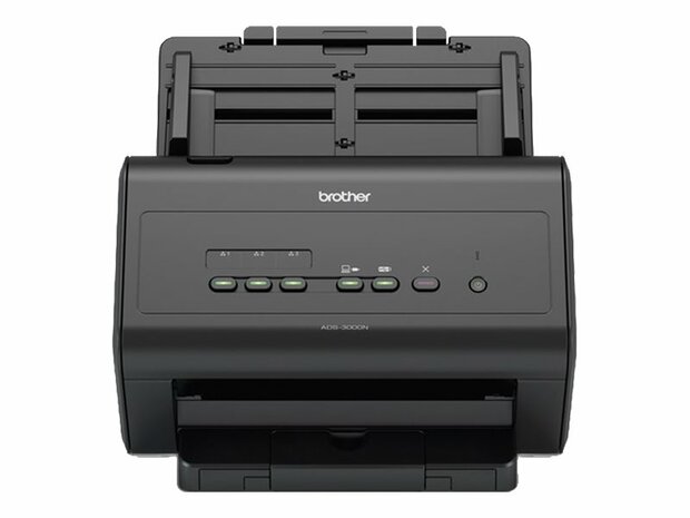 Brother ADS-3000N Netzwerk-Dokumentenscanner ADS-3000N / 50ppm / 1200dpi / USB / LAN